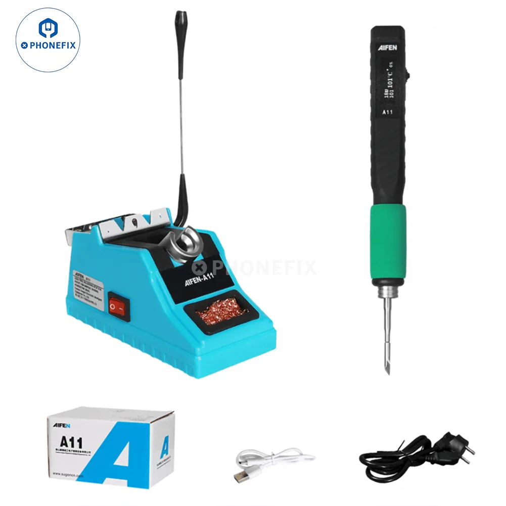 AIFEN A11 USB Soldering Iron T210 Digital Display Welding Handle - Image 4