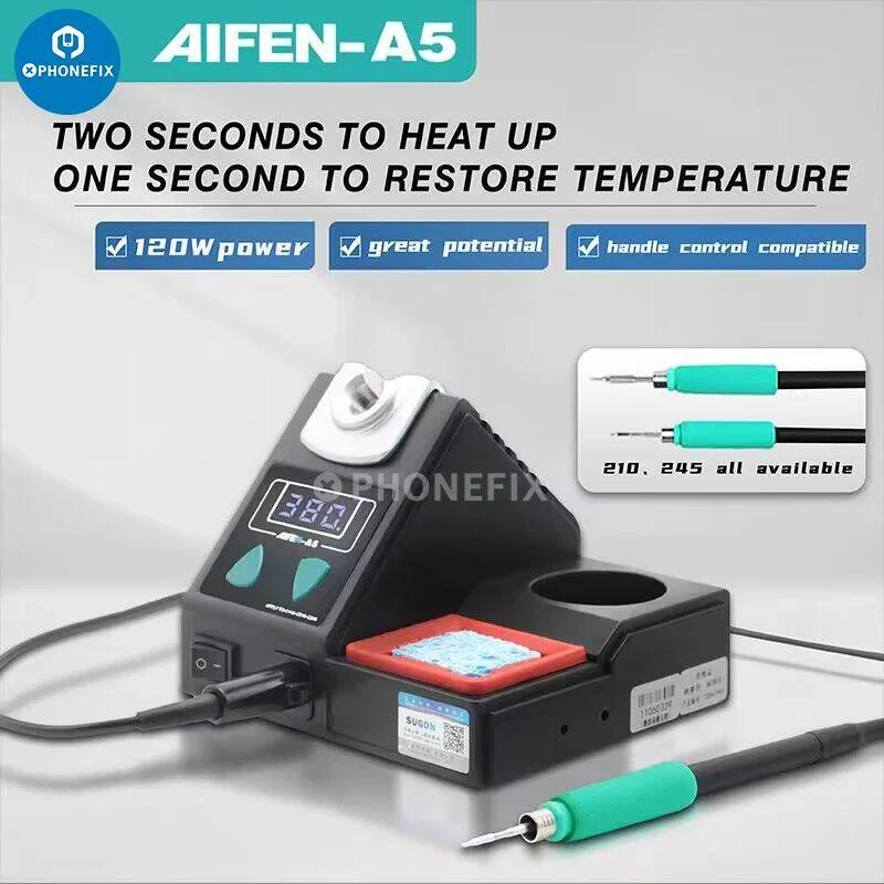 AIFEN A5 BGA Soldering Rework Station With C210 C245 C115 Handle - Image 4