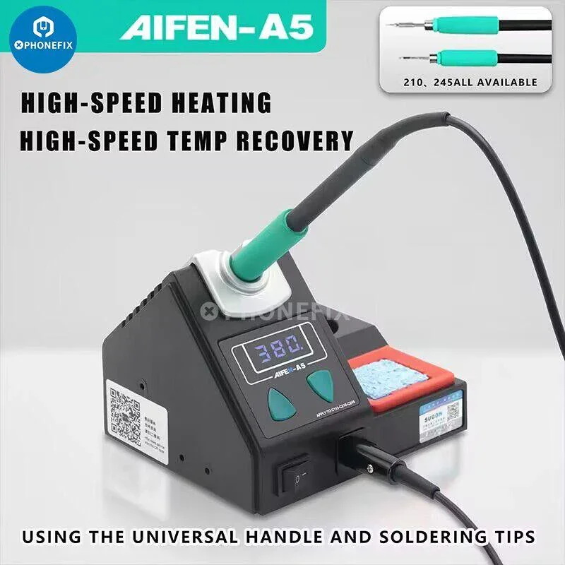 AIFEN A5 BGA Soldering Rework Station With C210 C245 C115 Handle - Image 5