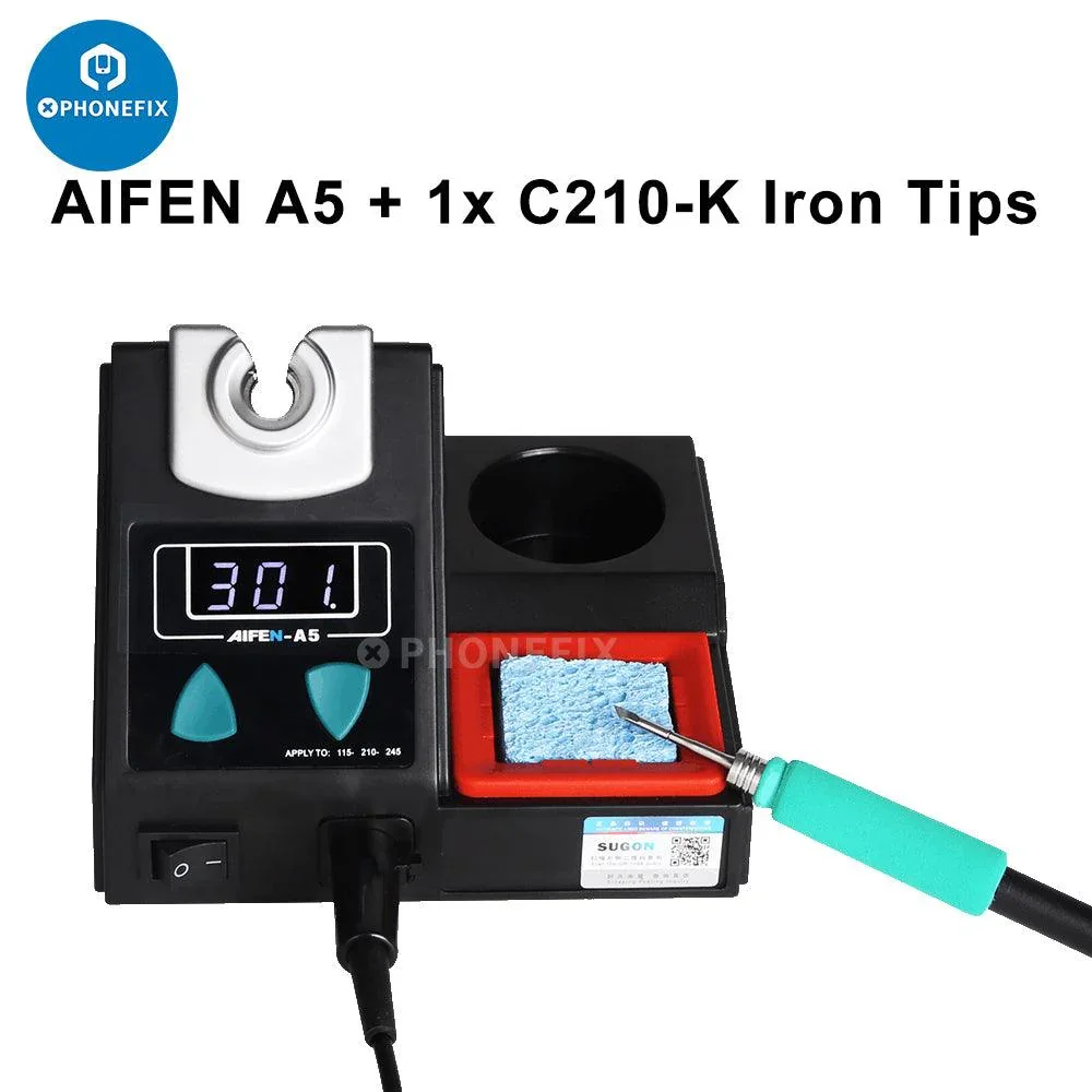 AIFEN A5 BGA Soldering Rework Station With C210 C245 C115 Handle - Image 6