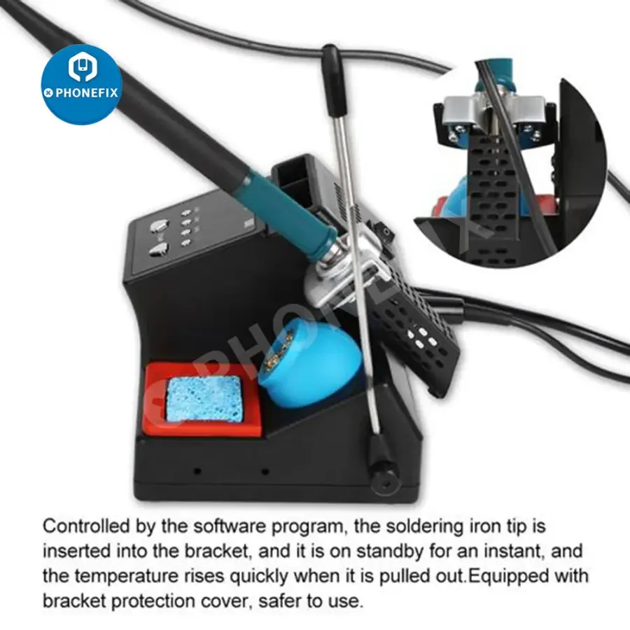 AIFEN A8 Soldering Station With Digital Display T12 Handle - Image 7