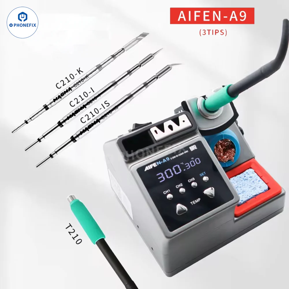 Aifen A9 Soldering Station With C115/C210/C245 Welding Handle - Image 10