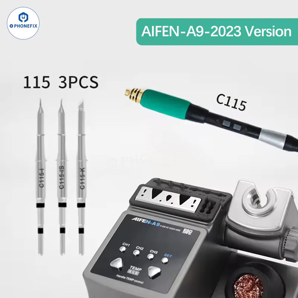 Aifen A9 Soldering Station With C115/C210/C245 Welding Handle - Image 11