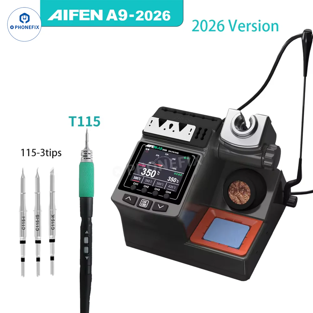 Aifen A9 Soldering Station With C115/C210/C245 Welding Handle - Image 4