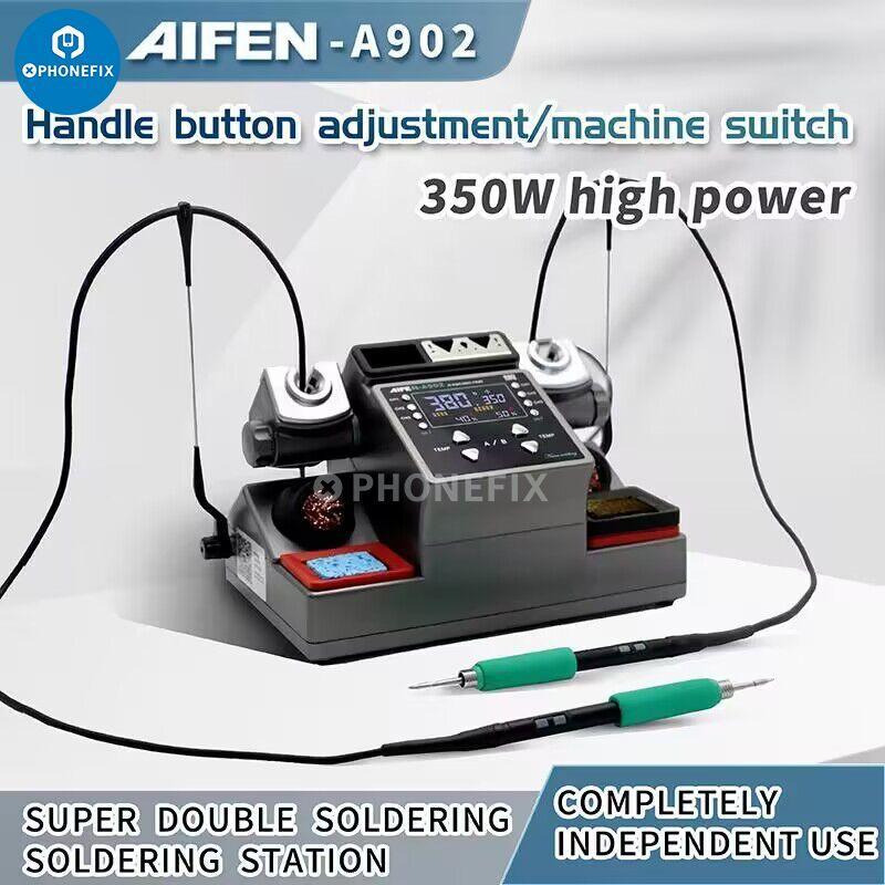 AIFEN A902 Pro Double Welding Station C210 C245 C115 Soldering Tool - Image 5