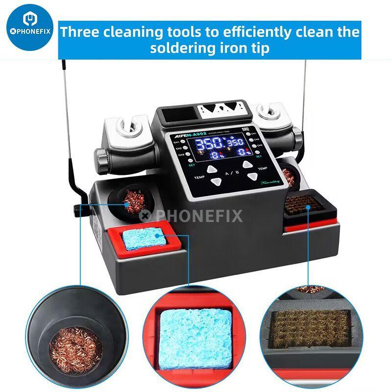 AIFEN A902 Pro Double Welding Station C210 C245 C115 Soldering Tool - Image 7