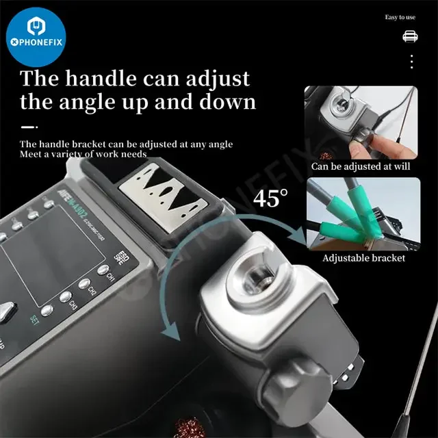AIFEN A902 Pro Double Welding Station C210 C245 C115 Soldering Tool - Image 8