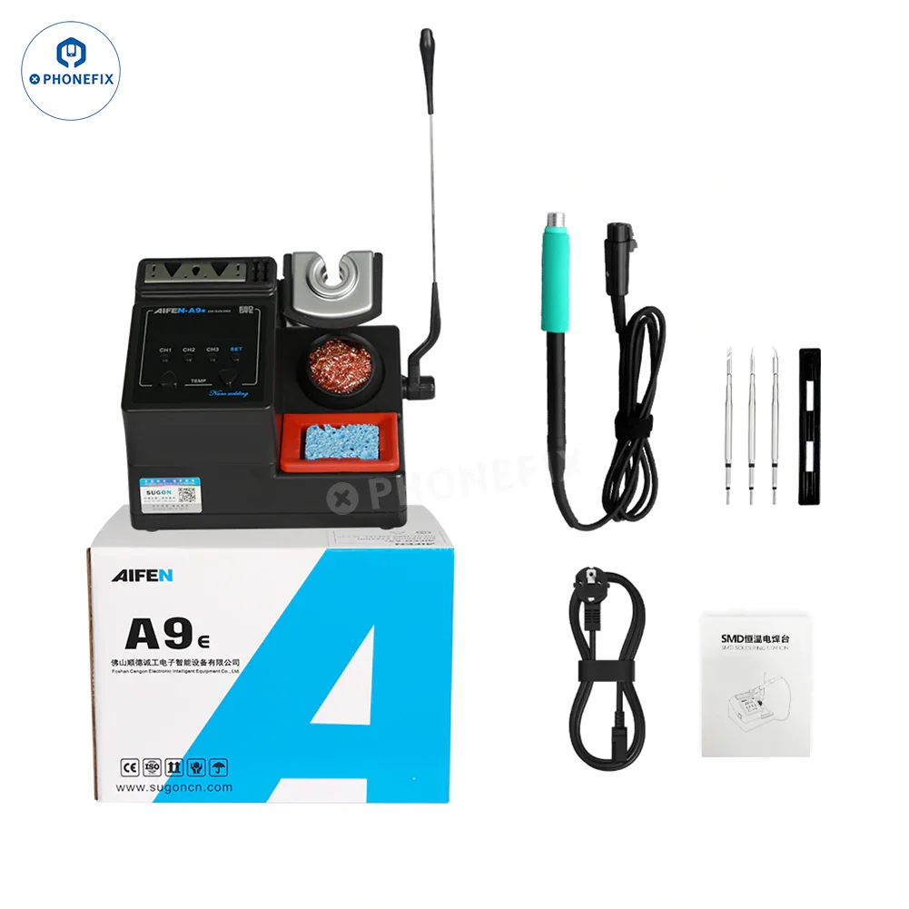 AIFEN A9E 160W Soldering Station With C210 C245 C115 Iron Tips - Image 13