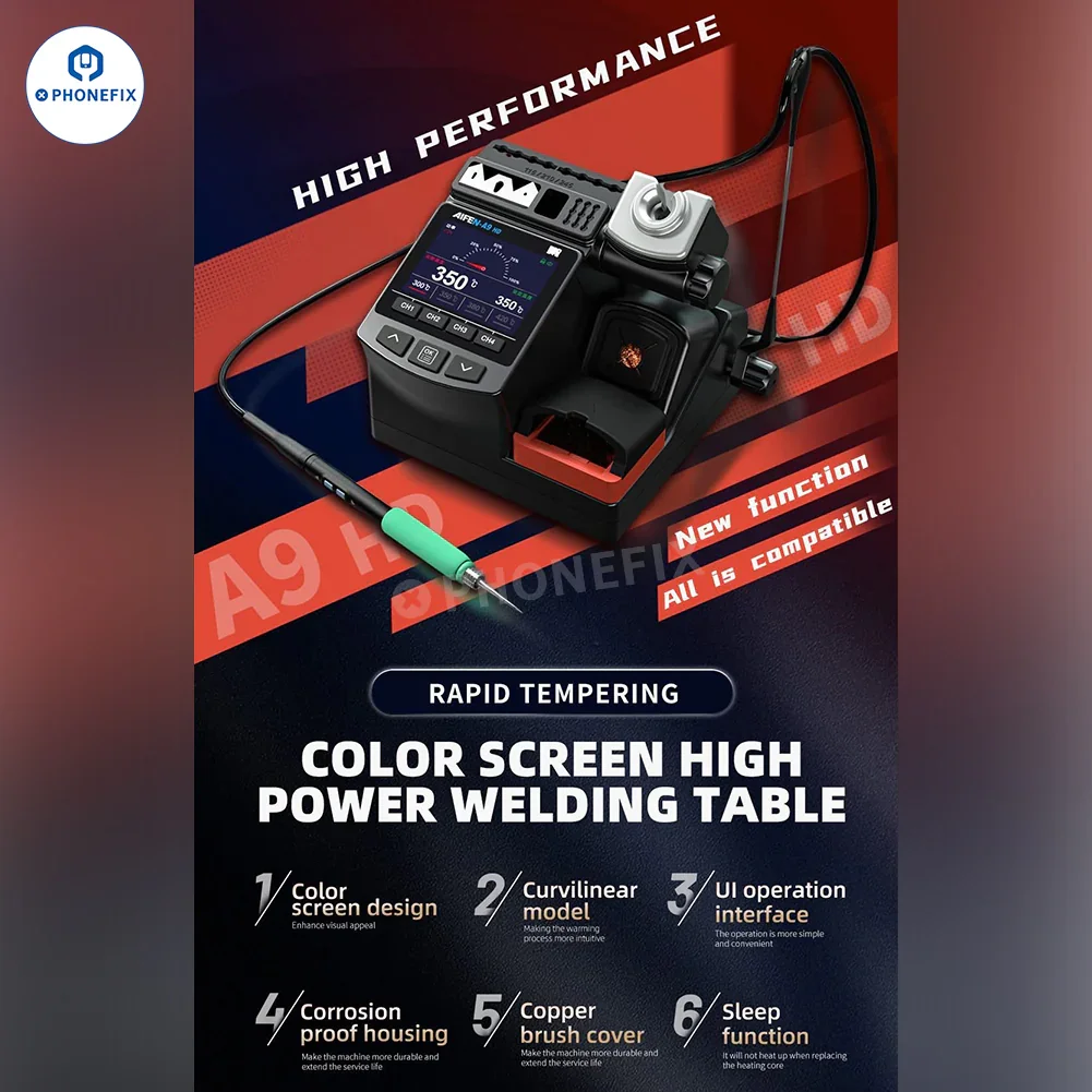 AIFEN A9HD Precision Soldering Station 180W Welding Tools - Image 3