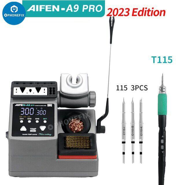 AIFEN A9 Pro 120W Soldering Station C210 C245 C115 Iron Tips - Image 5