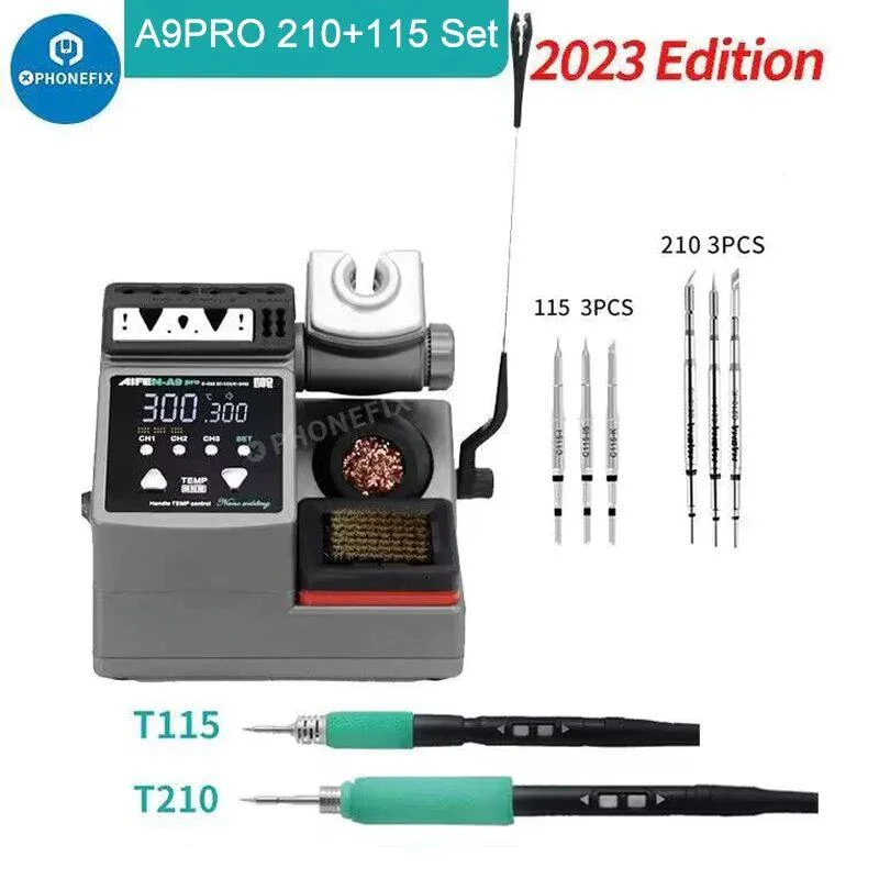 AIFEN A9 Pro 120W Soldering Station C210 C245 C115 Iron Tips - Image 6