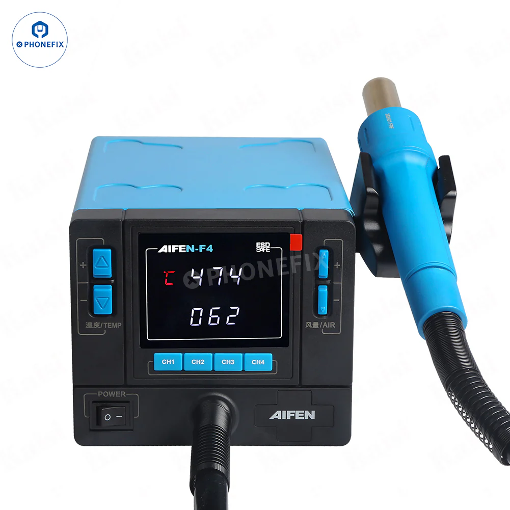 AIFEN F4 1000W Hot Air Gun SMD Rework Station for Phone Repair - Image 2