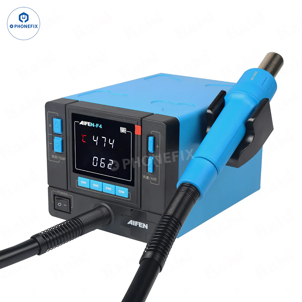 AIFEN F4 1000W Hot Air Gun SMD Rework Station for Phone Repair - Image 4