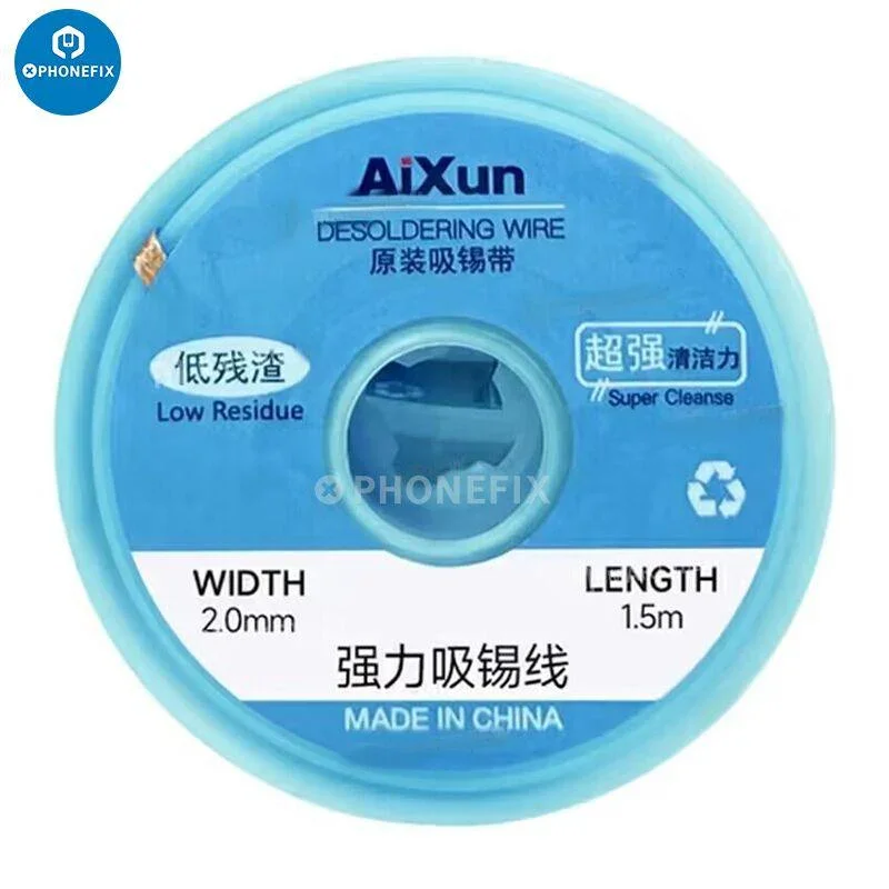 AiXun 1.5M BGA Soldering Wick For PCB Tin Removal Welding Repair - Image 2
