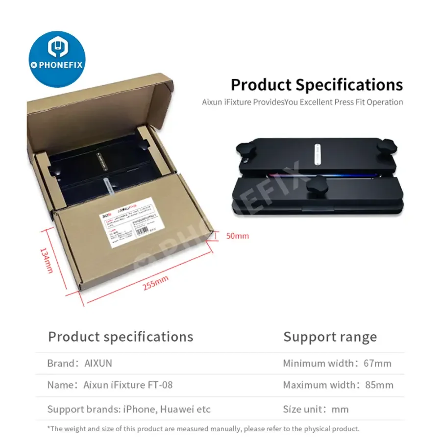 AIXUN AX-FT08 Multi-Function Fixture For Phone Back Cover Glass Repair - Image 5
