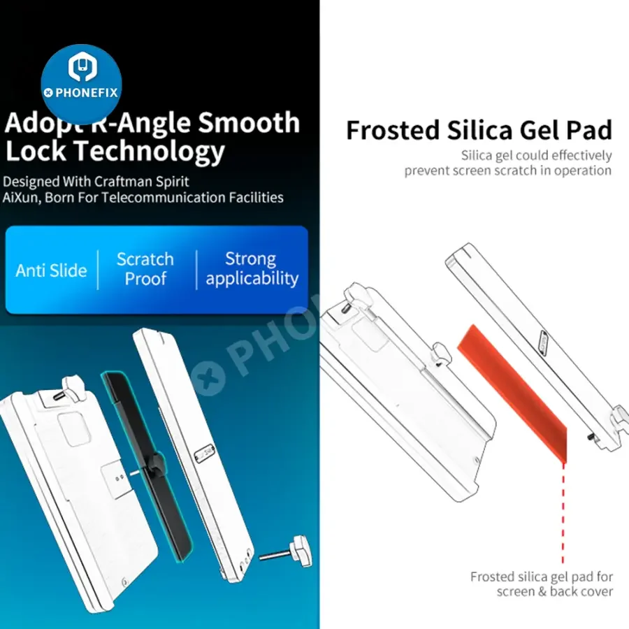 AIXUN AX-FT08 Multi-Function Fixture For Phone Back Cover Glass Repair - Image 8