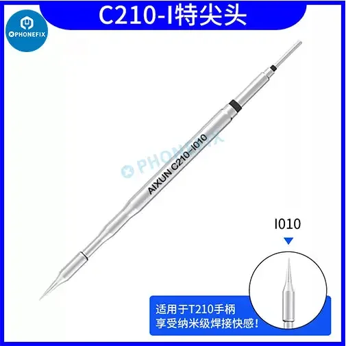 AiXun C210 Ultra Red Copper Soldering Iron Tips Aixun T3B - Image 2
