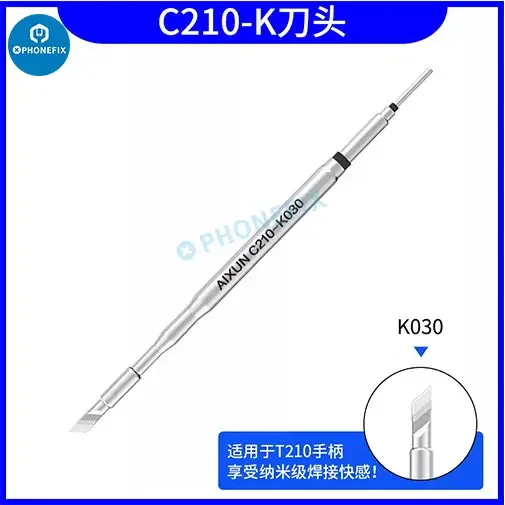 AiXun C210 Ultra Red Copper Soldering Iron Tips Aixun T3B - Image 3