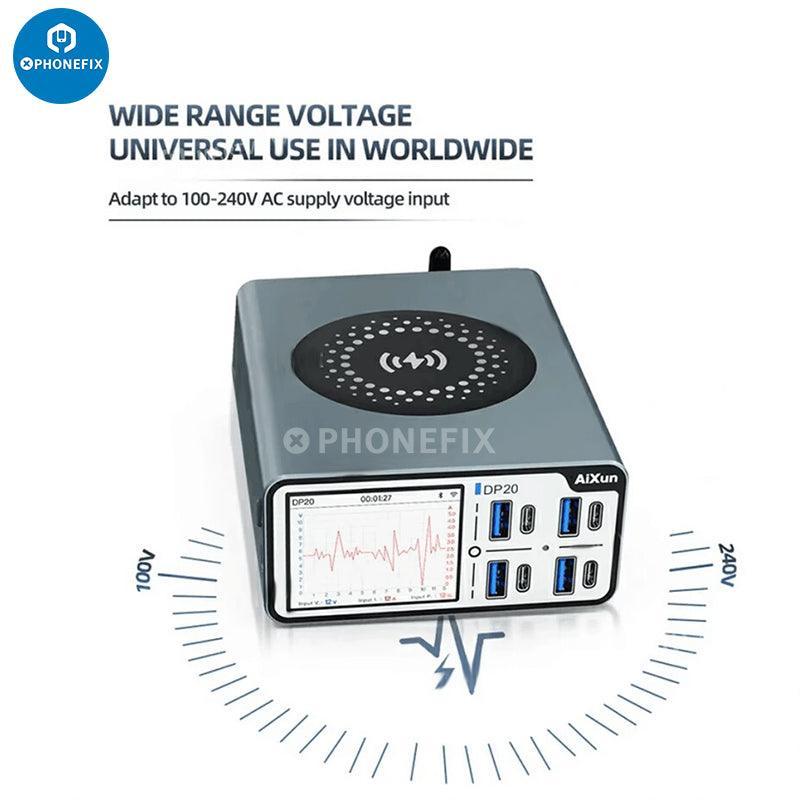 Aixun DP20 Desktop Smart Fast Charger For iPhone Android Tablet - Image 5