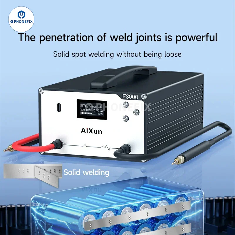 AiXun F3000 Farad Capacitor Spot Welder Battery Welding Machine - Image 2