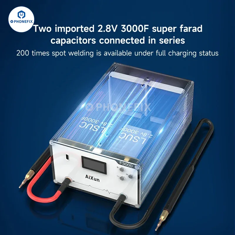 AiXun F3000 Farad Capacitor Spot Welder Battery Welding Machine - Image 5