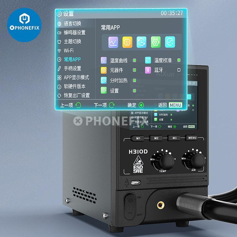AiXun H310D Internet BGA Rework Station Smart Hot Air Gun - Image 5