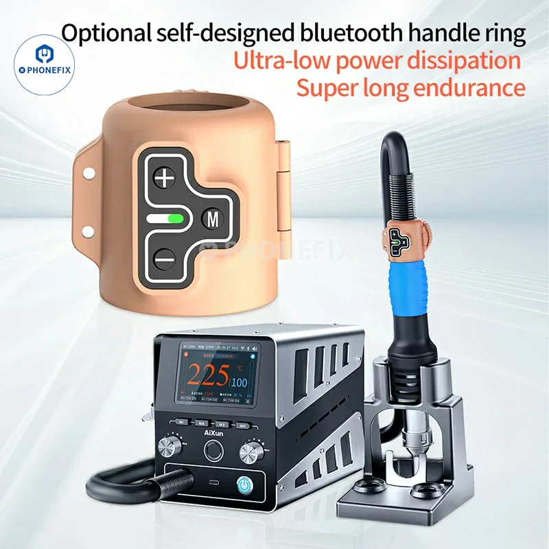 AiXun H314 1400W Hot Air Gun Intelligent Bga Rework Station - Image 10