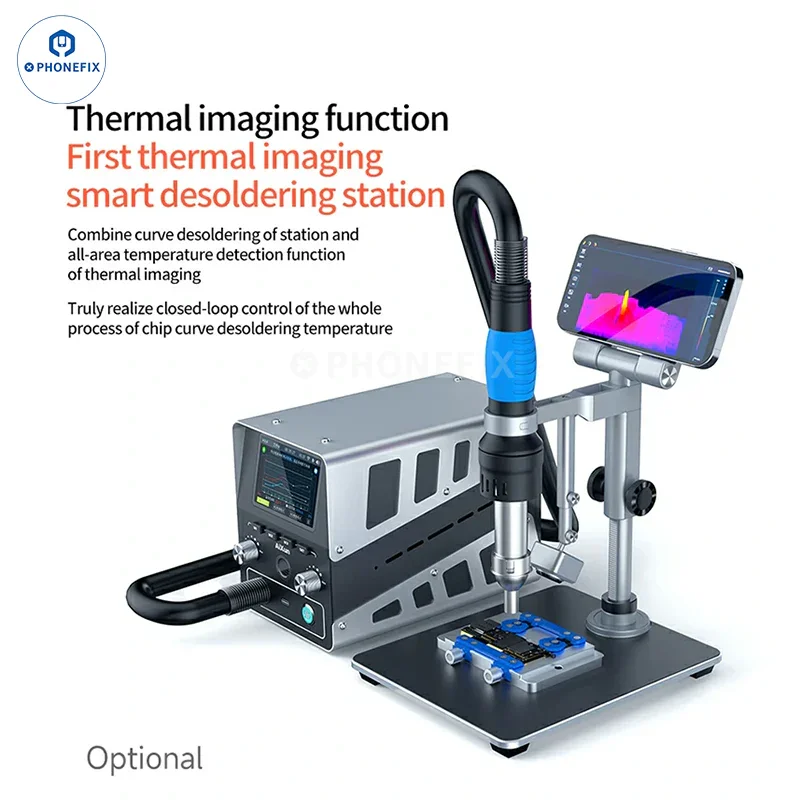 AiXun H314 1400W Hot Air Gun Intelligent Bga Rework Station - Image 2