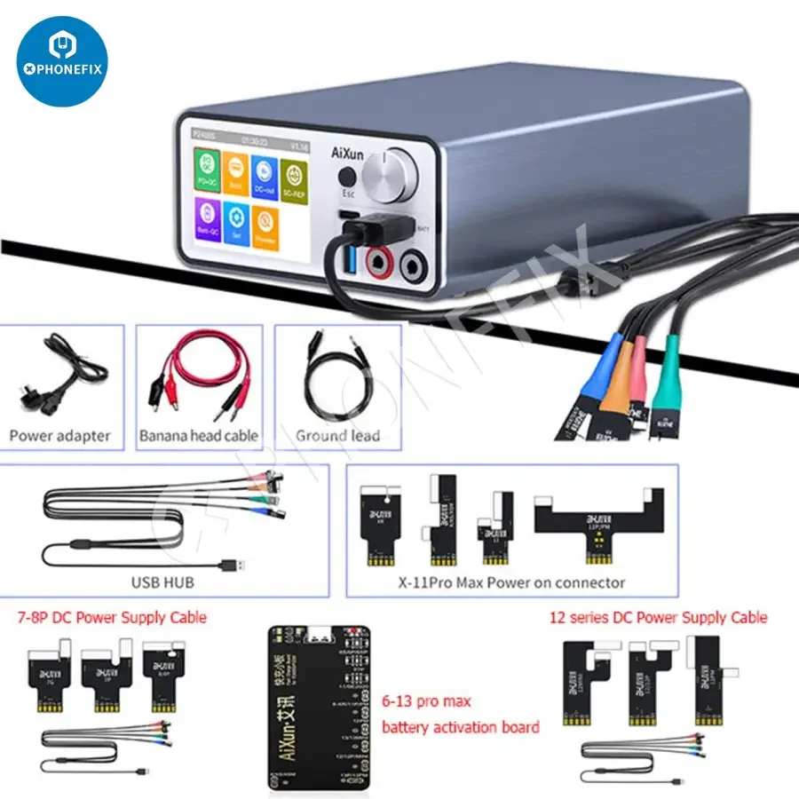 AIXUN P2408S Regulated Power Supply For iPhone Android - Image 15