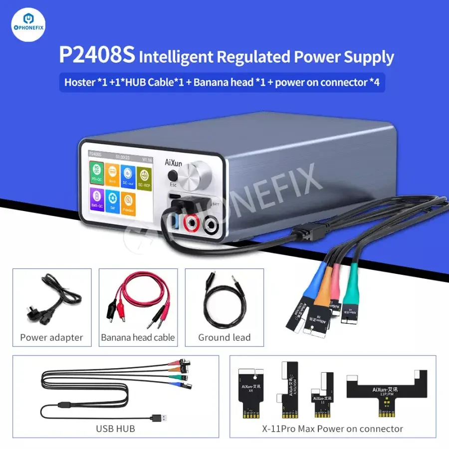 AIXUN P2408S Regulated Power Supply For iPhone Android - Image 2