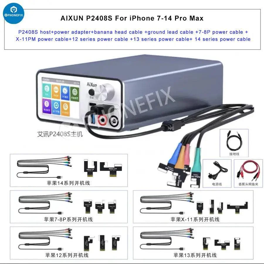 AIXUN P2408S Regulated Power Supply For iPhone Android - Image 23