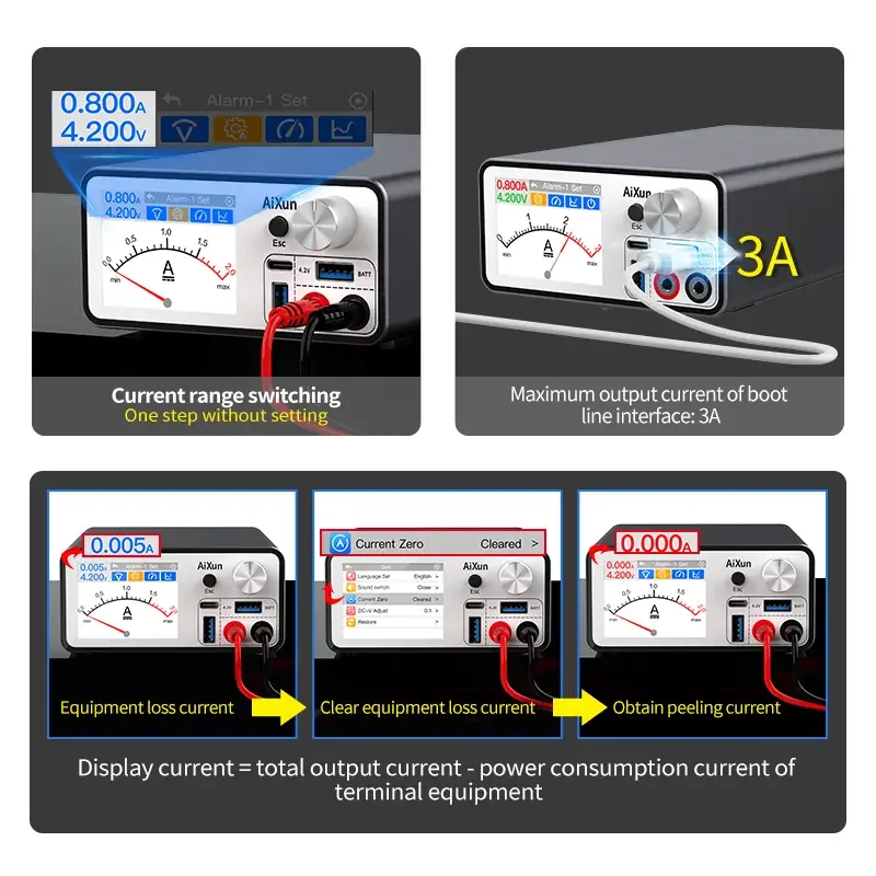 AIXUN P2408S Regulated Power Supply For iPhone Android - Image 26