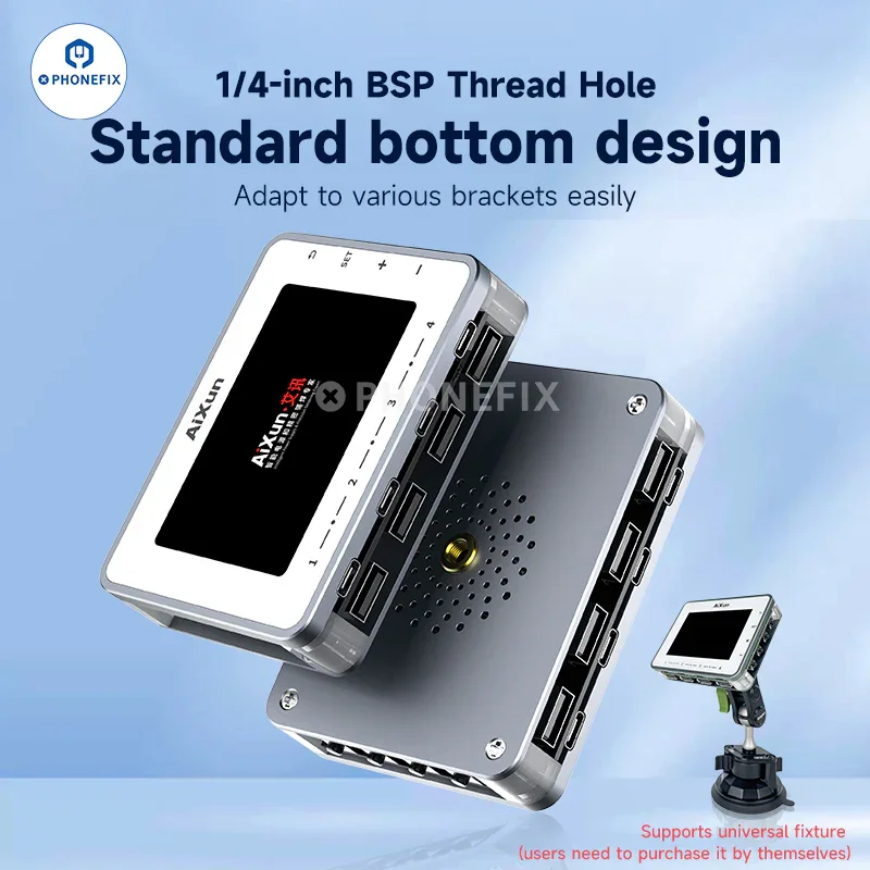 AiXun PF26 Smart Fast Charger Multi-channel 8 Ports Charging Station - Image 3
