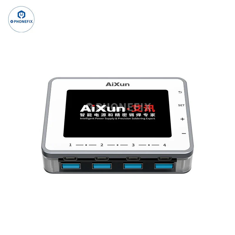 AiXun PF26 Smart Fast Charger Multi-channel 8 Ports Charging Station - Image 9
