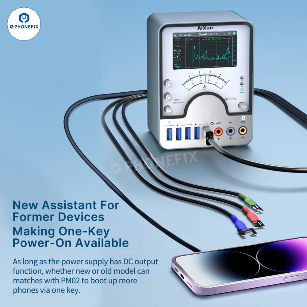 AiXun PM02 Smart DC Power Supply Partner For iPhone Android - Image 4