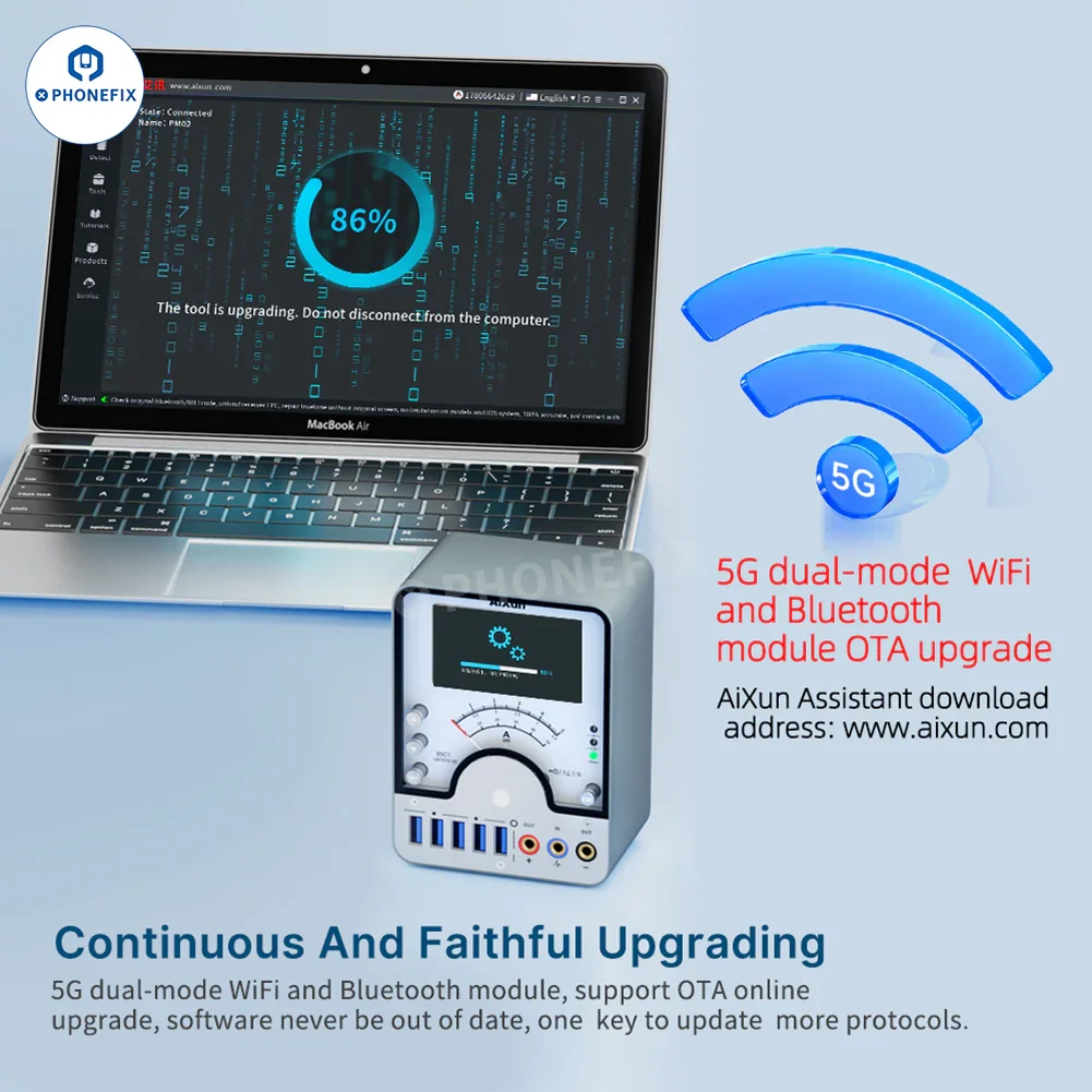 AiXun PM02 Smart DC Power Supply Partner For iPhone Android - Image 6