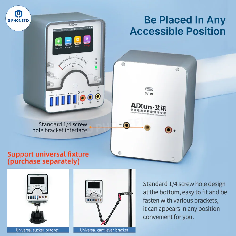 AiXun PM02 Smart DC Power Supply Partner For iPhone Android - Image 7