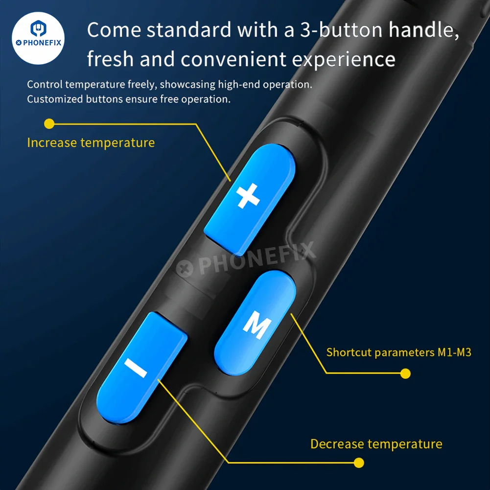 AiXun T225 Soldering Handle with C250 C150 C080 C030 Tips - Image 8