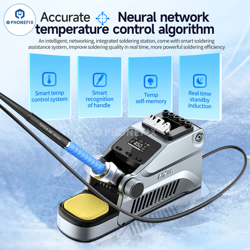 AIXUN T380 Portable Soldering Station Supports C210 C115 Iron Tips - Image 4