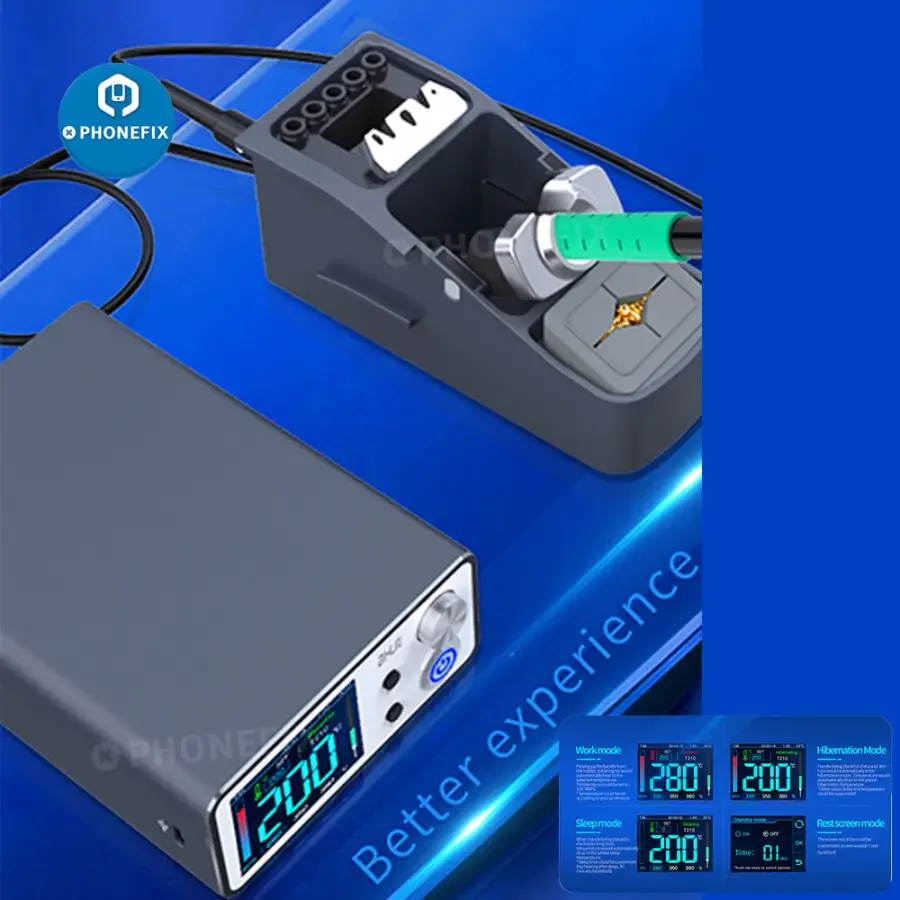 Aixun T3B Intelligent Soldering Station With T210/115 Handle Welding Tips - Image 12