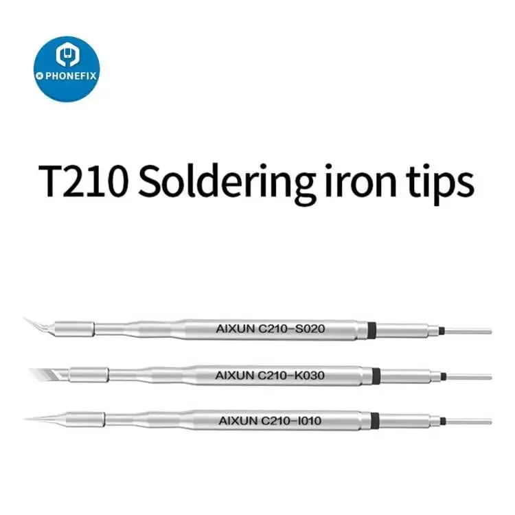 Aixun T3B Intelligent Soldering Station With T210/115 Handle Welding Tips - Image 7