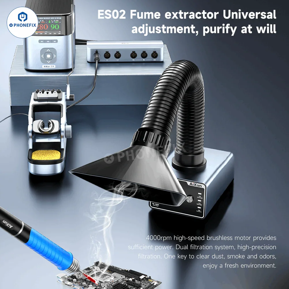 AiXun T400 320W Smart Soldering Workstation With T225 Handle - Image 7