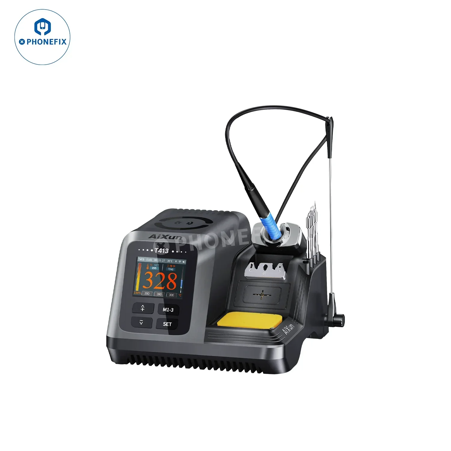 AIXUN T413 Integrated Soldering Station With T245/T225 Handle - Image 9