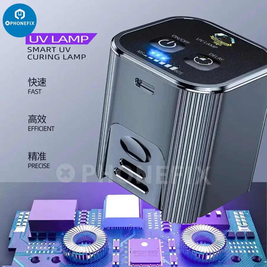 Aixun UV Curing Lamp With Fan Green Oil UV Glue Curing Tool - Image 8