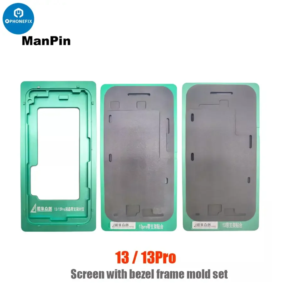 Alignment Mold With Bezel Frame For iPhone 11 12 13 14 15 16 Pro Max Screen - Image 6