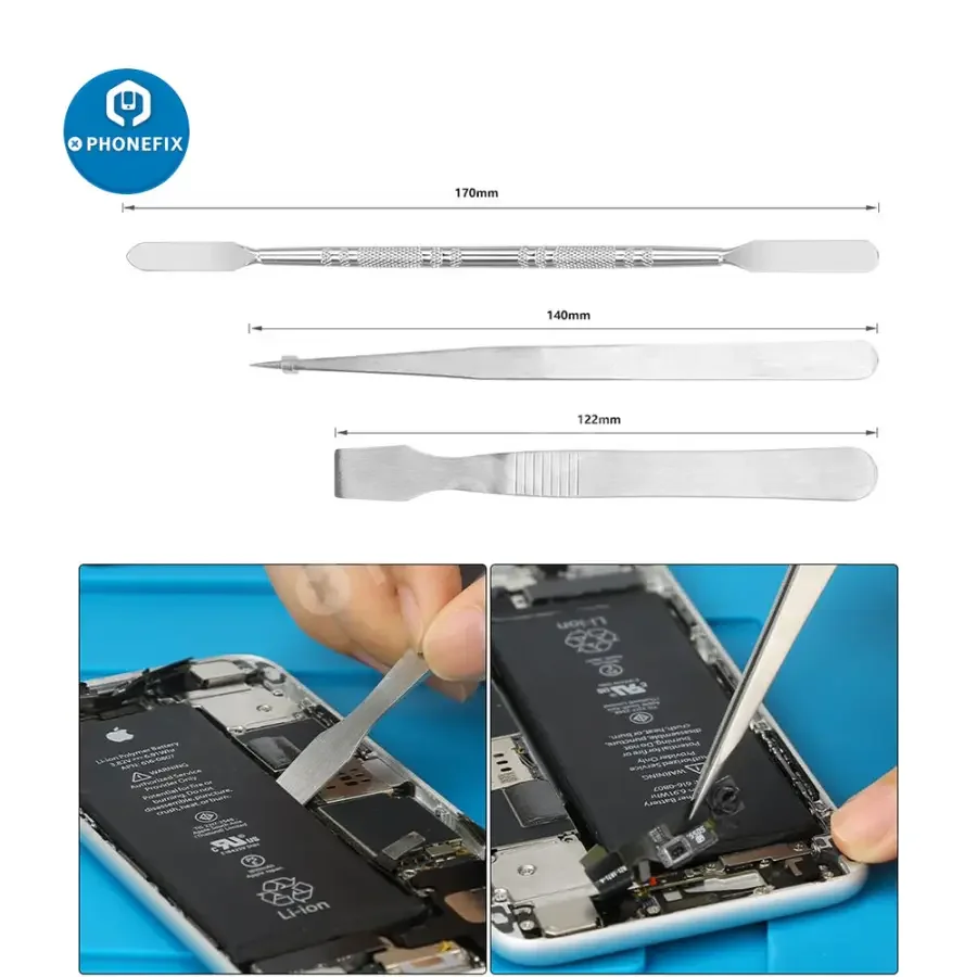 All In 1 Professional Cleaning Opening Pry Set Phone Repair Toolkit - Image 3
