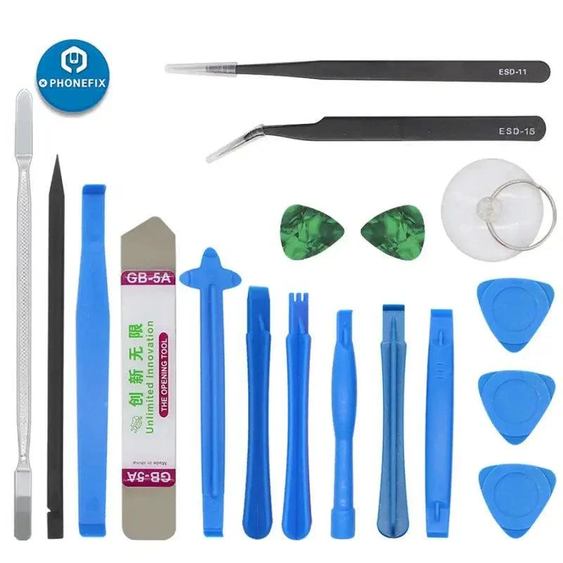 All In 1 Pry Opening Repair Kit Set Phone LCD Screen Disassembly Tool - Image 2