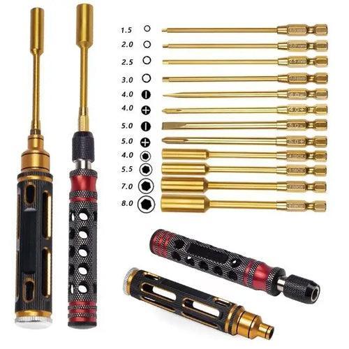 All In 1 RC Car Screwdriver Set Plier Hex Sleeve Socket Repair Toolkit - Image 19