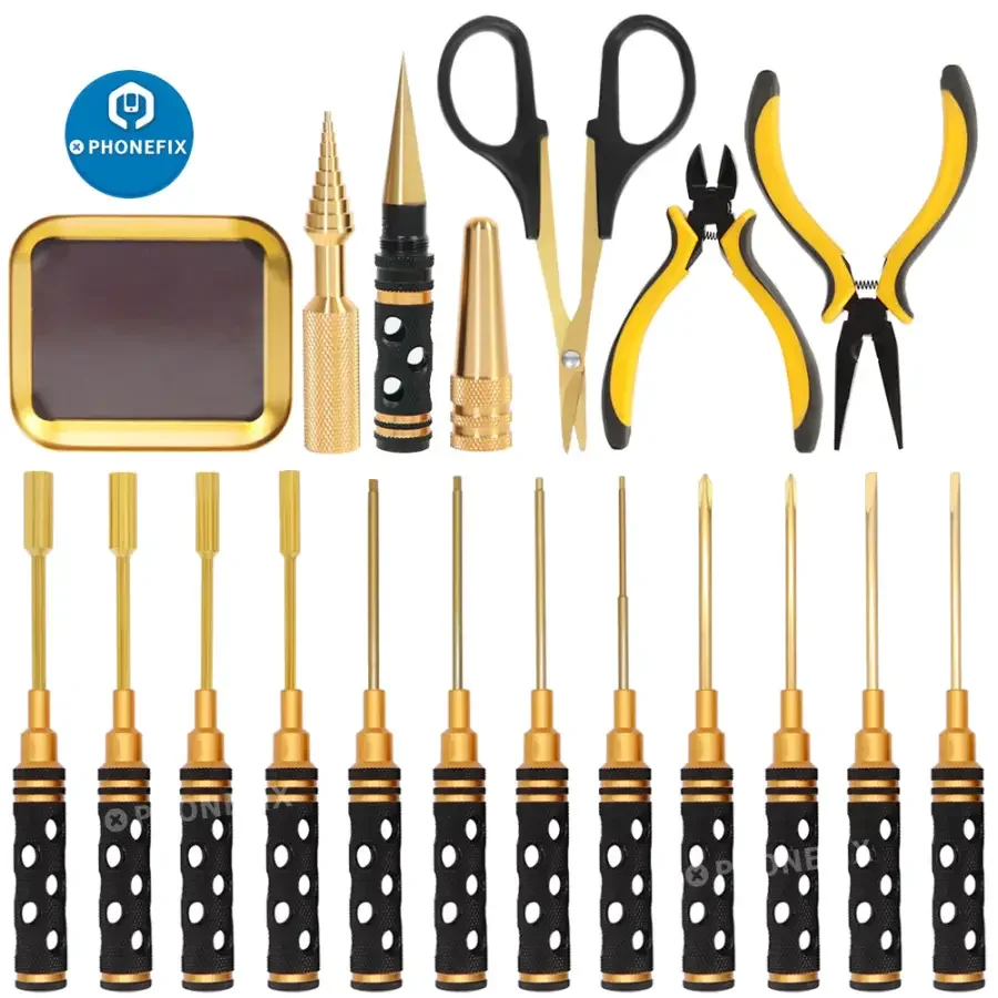 All In 1 RC Car Screwdriver Set Plier Hex Sleeve Socket Repair Toolkit - Image 8