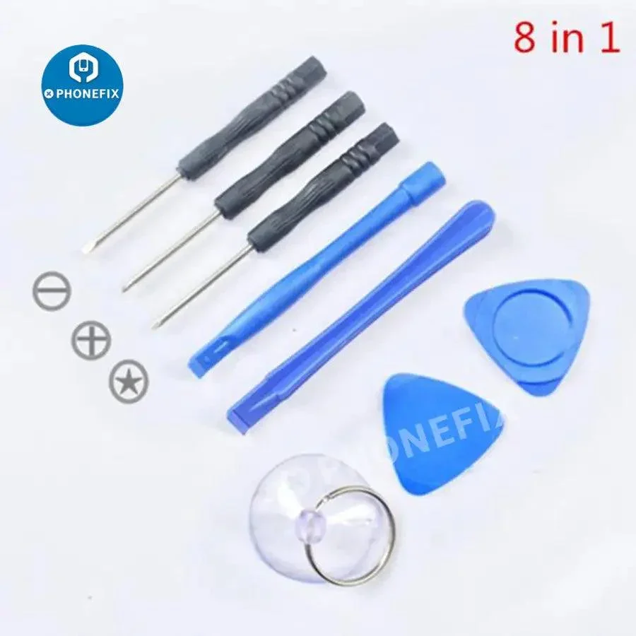 All in 1 Spudger Pry Phone Screen Opening Repair Toolkits Screwdriver Set - Image 2
